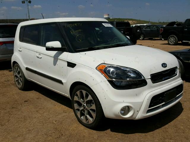 KNDJT2A68D7592769 - 2013 KIA SOUL +/!/S WHITE photo 1