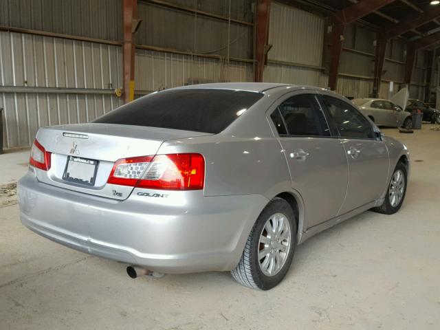 4A32B2FF3CE005885 - 2012 MITSUBISHI GALANT FE SILVER photo 4