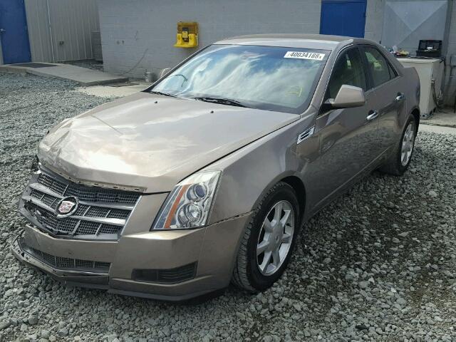 1G6DF577480156850 - 2008 CADILLAC CTS BROWN photo 2