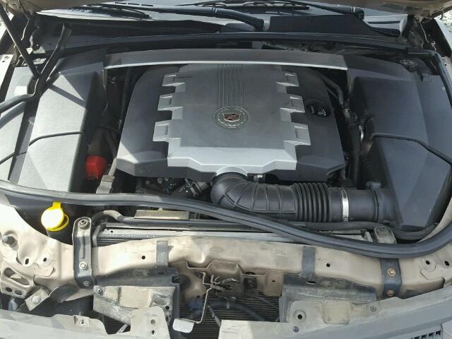 1G6DF577480156850 - 2008 CADILLAC CTS BROWN photo 7