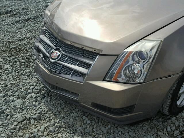 1G6DF577480156850 - 2008 CADILLAC CTS BROWN photo 9