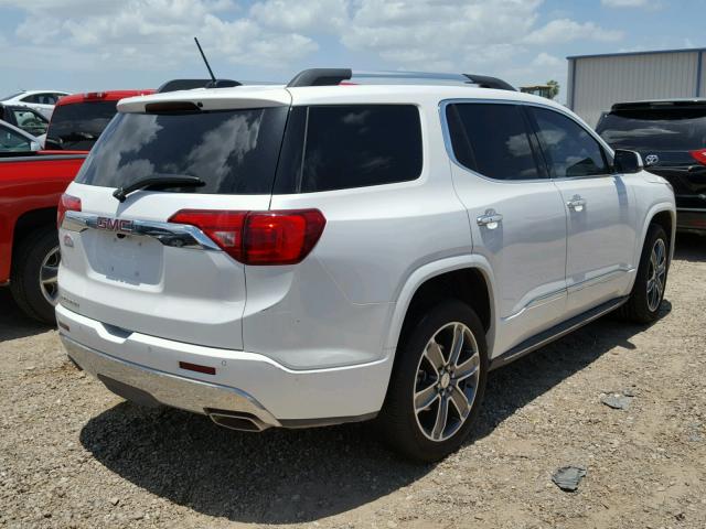 1GKKNPLS0HZ275296 - 2017 GMC ACADIA DEN WHITE photo 4