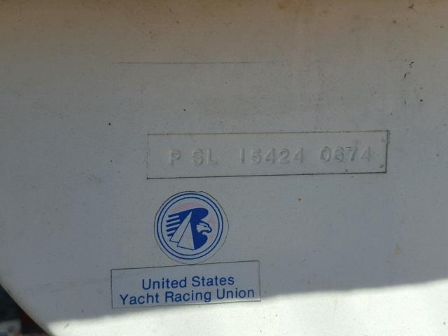 PSL154240674 - 1974 PERF SAIL BOAT WHITE photo 10
