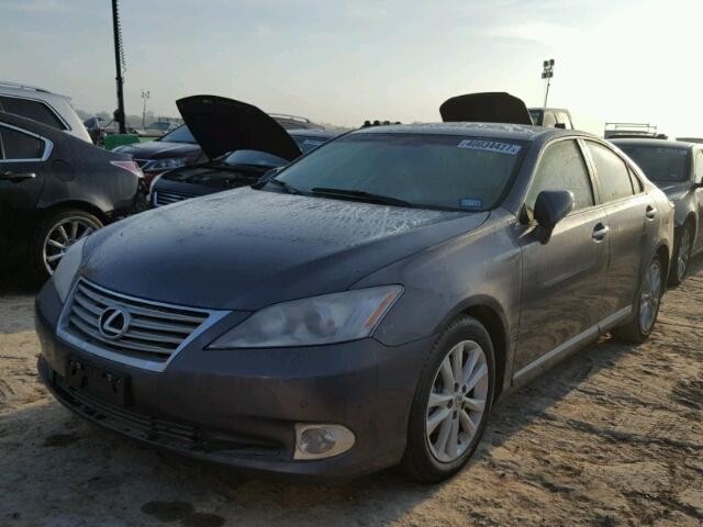 JTHBK1EG1C2488753 - 2012 LEXUS ES GRAY photo 2