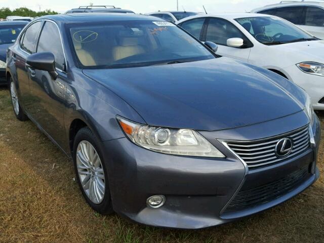 JTHBK1GG2F2172456 - 2015 LEXUS ES 350 GRAY photo 1