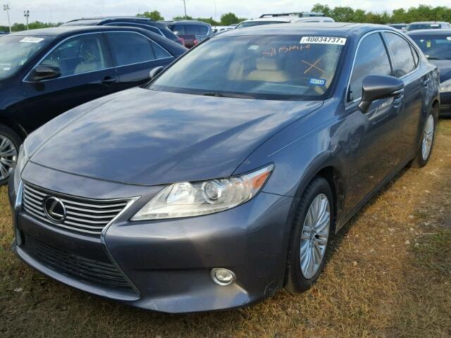 JTHBK1GG2F2172456 - 2015 LEXUS ES 350 GRAY photo 2