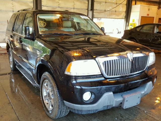 5LMEU68H63ZJ33457 - 2003 LINCOLN AVIATOR BLACK photo 1