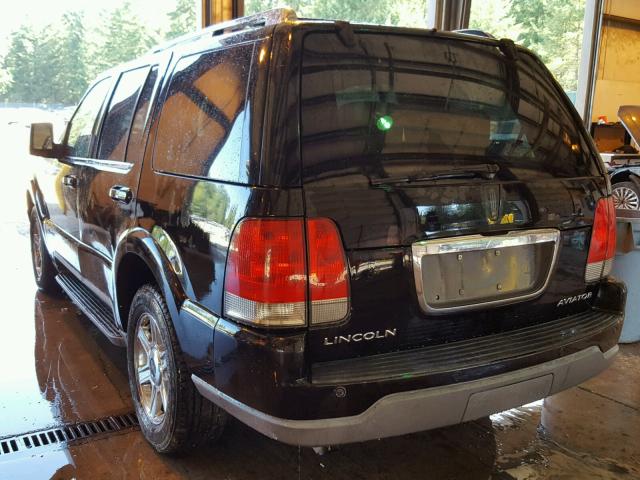 5LMEU68H63ZJ33457 - 2003 LINCOLN AVIATOR 黑色 照片 3