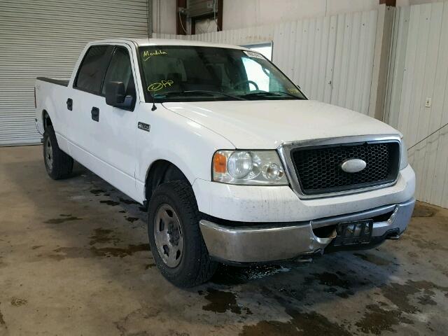 1FTPW14V38FB59693 - 2008 FORD F150 SUPER WHITE photo 1