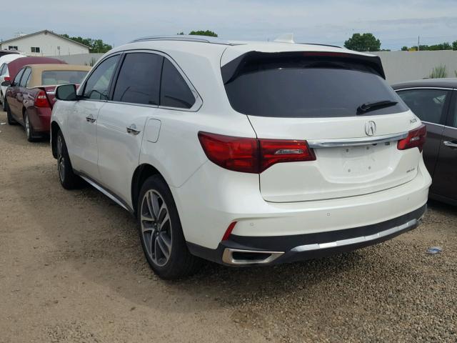 5J8YD4H92JL006045 - 2018 ACURA MDX ADVANC 白色 照片 3