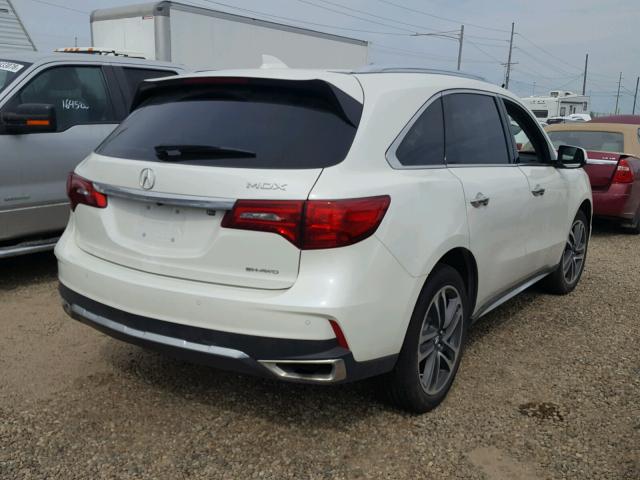 5J8YD4H92JL006045 - 2018 ACURA MDX ADVANC WHITE photo 4