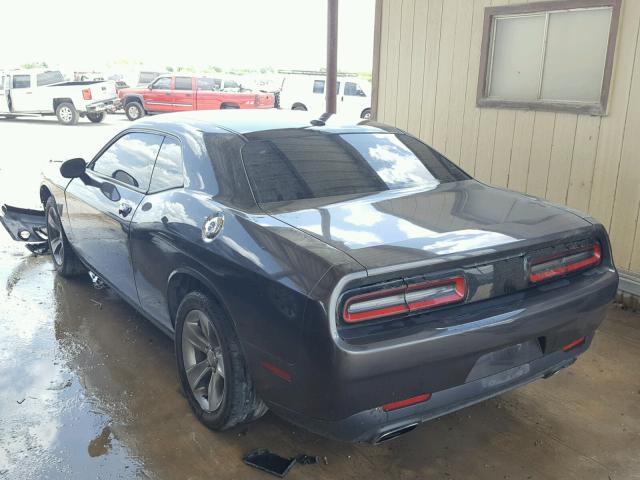 2C3CDZAGXGH201044 - 2016 DODGE CHALLENGER GRAY photo 3