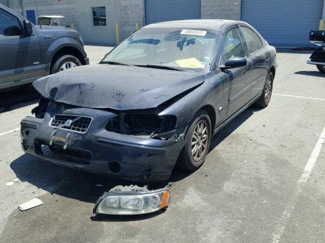 YV1RS612352425531 - 2005 VOLVO S60 BLUE photo 2