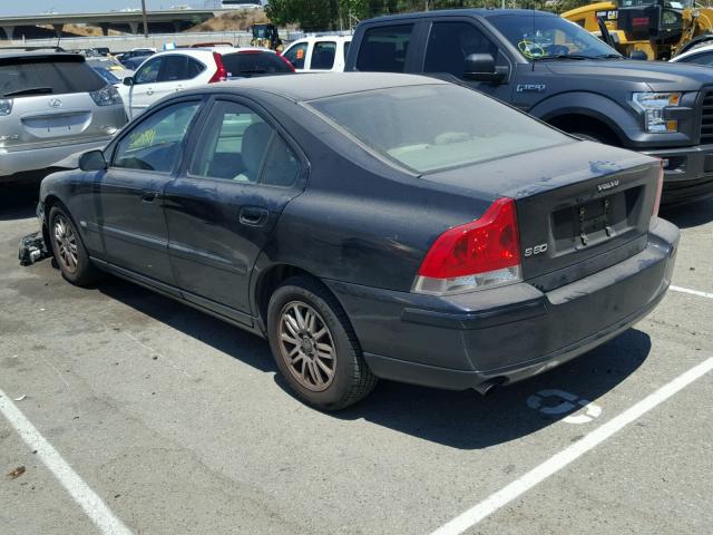 YV1RS612352425531 - 2005 VOLVO S60 BLUE photo 3