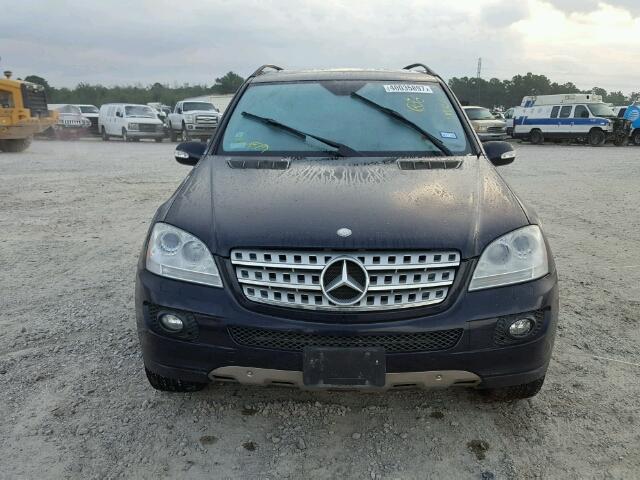 4JGBB22E98A308874 - 2008 MERCEDES-BENZ ML 320 CDI BLUE photo 9