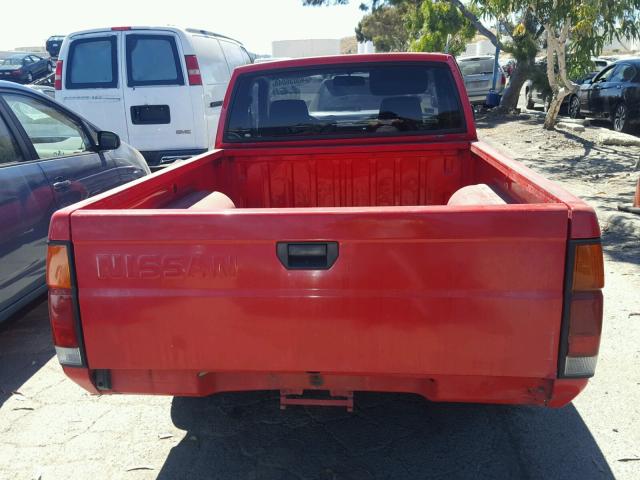 1N6SD16SXPC341388 - 1993 NISSAN TRUCK KING RED photo 6