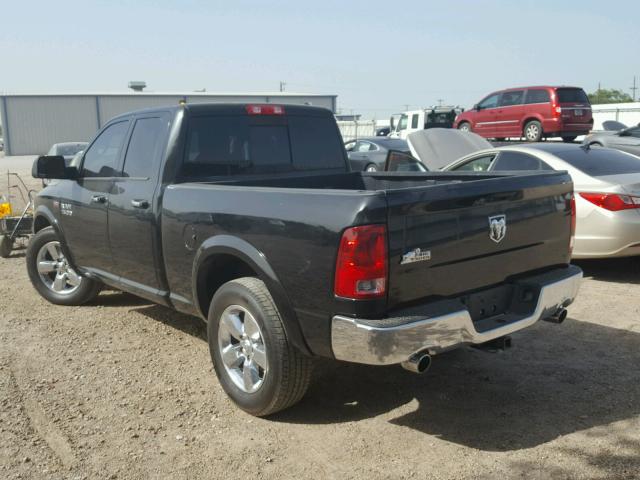 1C6RR7GT1GS221814 - 2016 RAM 1500 SLT შავი ფოტო 3