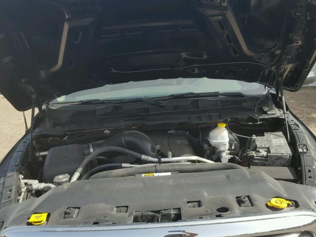 1C6RR7GT1GS221814 - 2016 RAM 1500 SLT შავი ფოტო 7