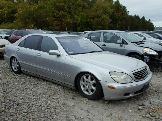 WDBNG70J81A221133 - 2001 MERCEDES-BENZ S 430 SILVER photo 1