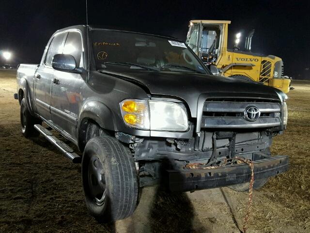 5TBDT44124S460677 - 2004 TOYOTA TUNDRA GRAY photo 1