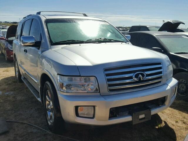 5N3AA08A56N804114 - 2006 INFINITI QX56 SILVER photo 1