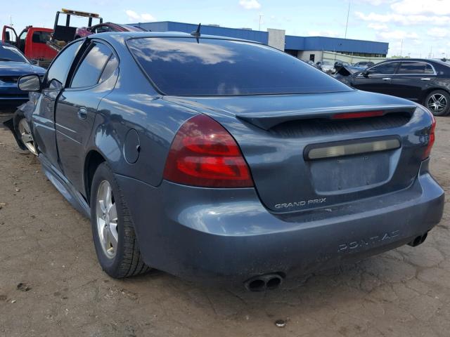 2G2WP552171155107 - 2007 PONTIAC GRAND PRIX BLUE photo 3