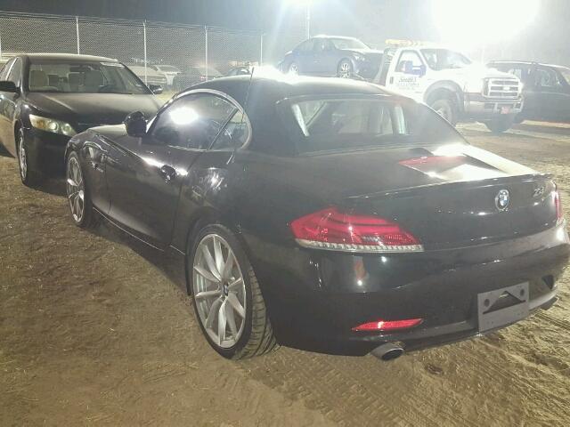 WBALM7C56BE383348 - 2011 BMW Z4 SDRIVE3 BLACK photo 3