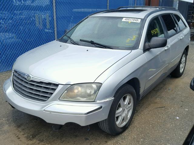 2A8GF68496R830281 - 2006 CHRYSLER PACIFICA T SILVER photo 2