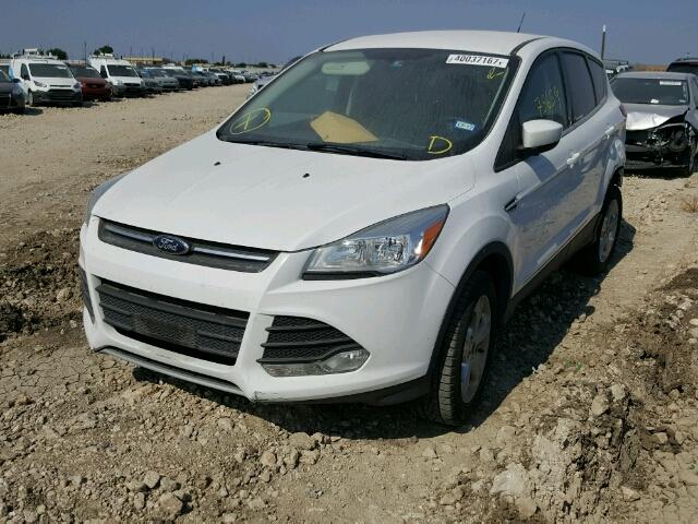 1FMCU0GX4EUB86156 - 2014 FORD ESCAPE SE WHITE photo 2