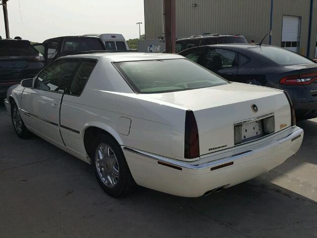 1G6EL12Y0VU600428 - 1997 CADILLAC ELDORADO WHITE photo 3