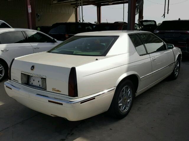 1G6EL12Y0VU600428 - 1997 CADILLAC ELDORADO WHITE photo 4