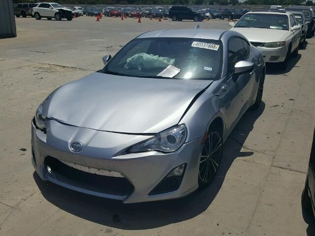 JF1ZNAA11G8700519 - 2016 TOYOTA SCION FR-S SILVER photo 2