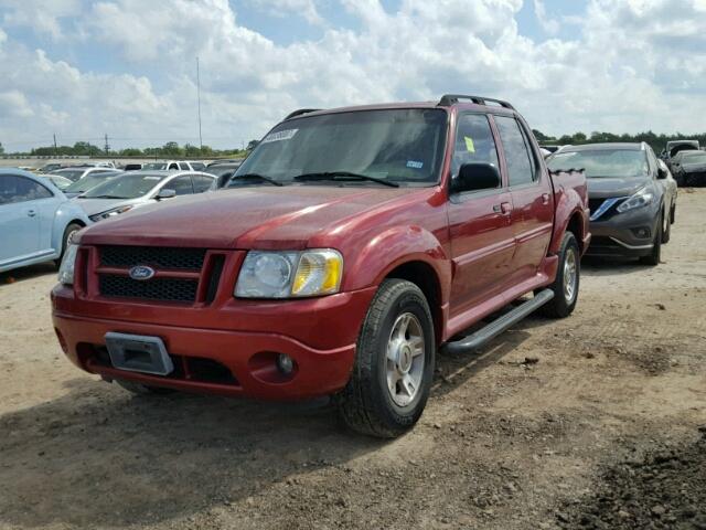 1FMZU67K64UA23623 - 2004 FORD EXPLORER S 红色 照片 2