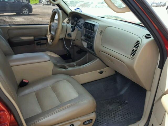 1FMZU67K64UA23623 - 2004 FORD EXPLORER S 红色 照片 5