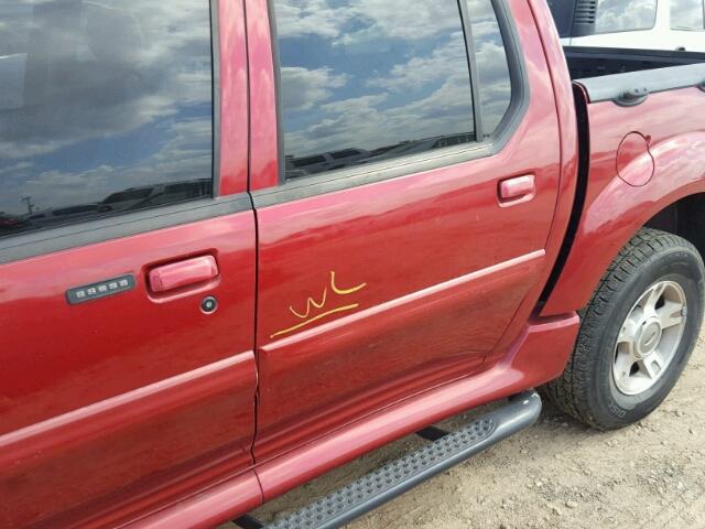 1FMZU67K64UA23623 - 2004 FORD EXPLORER S 红色 照片 9