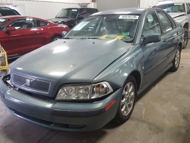 YV1VS29572F860627 - 2002 VOLVO S40 1.9T GREEN photo 2