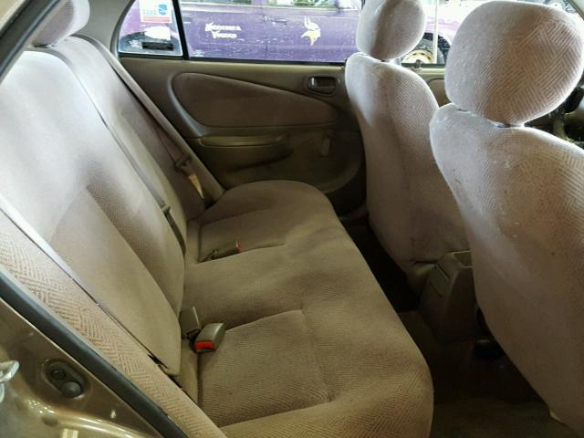 1Y1SK5287XZ410671 - 1999 CHEVROLET GEO PRIZM 金色 照片 6