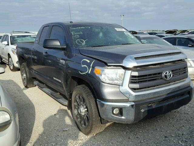 5TFRY5F16EX156491 - 2014 TOYOTA TUNDRA DOU BLUE photo 1