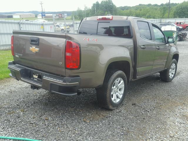 1GCGTCE39G1366442 - 2016 CHEVROLET COLORADO L TAN photo 4
