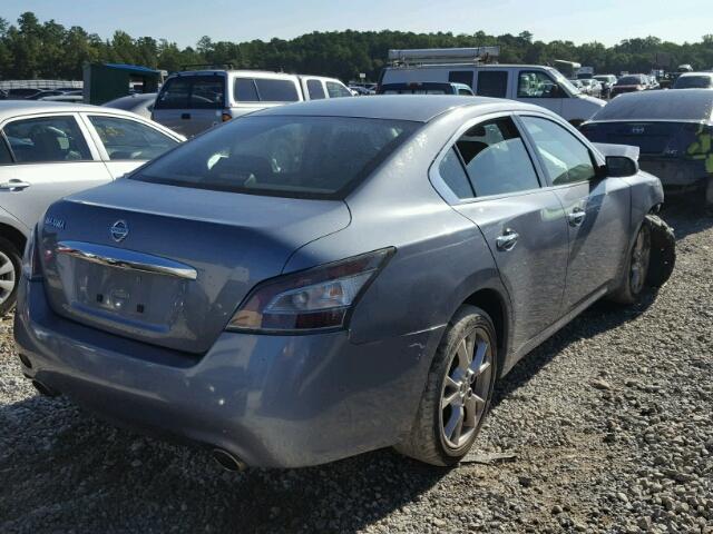 1N4AA5AP4CC816390 - 2012 NISSAN MAXIMA BLUE photo 4