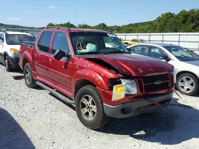 1FMZU67K75UA59483 - 2005 FORD EXPLORER S MAROON photo 1