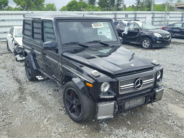 WDCYC7DF7GX244807 - 2016 MERCEDES-BENZ G 63 AMG BLACK photo 1