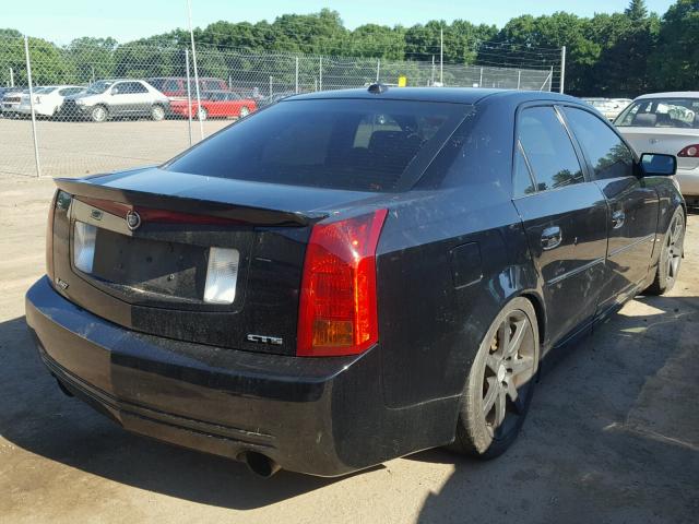 1G6DN57S740159775 - 2004 CADILLAC CTS-V BLACK photo 4