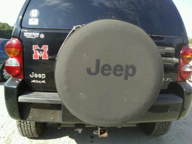 1J8GL38K23W660273 - 2003 JEEP LIBERTY RE BLACK photo 9