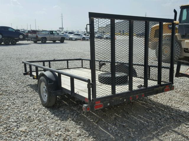 16VAX1216E2A21207 - 2014 UTILITY TRAILER BLACK photo 3