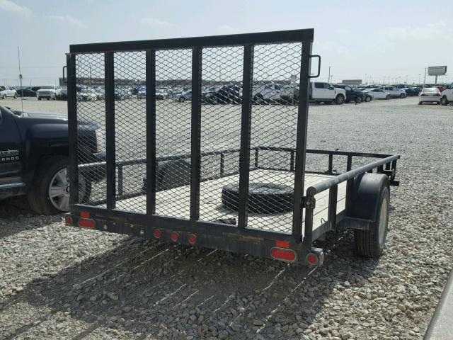 16VAX1216E2A21207 - 2014 UTILITY TRAILER BLACK photo 4