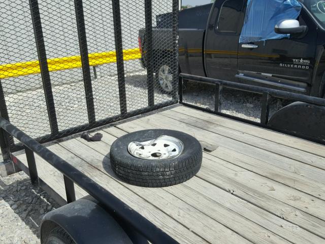 16VAX1216E2A21207 - 2014 UTILITY TRAILER BLACK photo 6