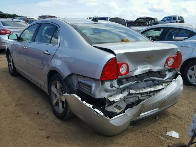 1G1ZC5EU3CF379545 - 2012 CHEVROLET MALIBU 1LT 银色 照片 3