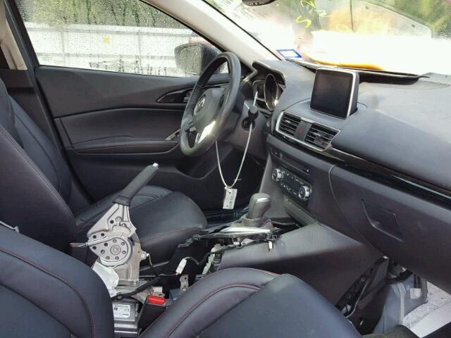 JM1BM1M70E1140271 - 2014 MAZDA 3 GRAND TO BLUE photo 5