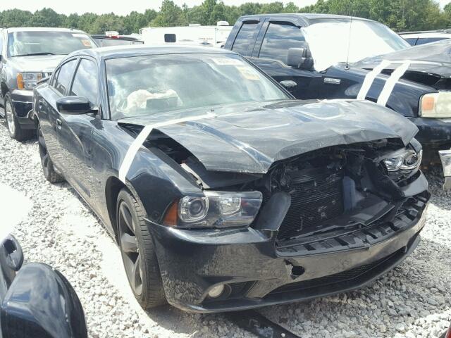 2C3CDXCT2EH113343 - 2014 DODGE CHARGER R/ BLACK photo 1